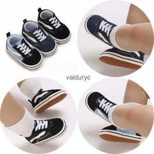 First Walkers Fashion Casual Shoes Baby Walker Neonatal Children Canvas Sport Boys and Girls Soft Sole Front H240506