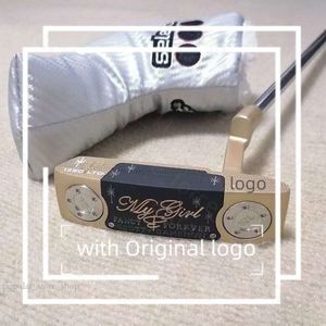 Golf Club Special Newport 2 Balck Human Skeleton Golf Putter Special Newport2, My Girlsmen's Golf Clubs com logotipo com capa de golfe 32 33 34 35 polegadas 787 457