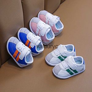 Sneakers 2022 Spring Baby Buty miękkie podeszwy męskie i damskie pojedyncze buty chodzenie H240506