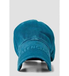 s Caps Paris Brim Baseball Cap Blue 2022 New Spring and Summer Women7899367