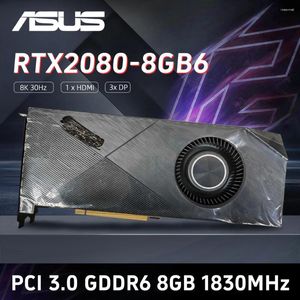 Витрины RTX2080-8GB6 NVIDIA CARD GEFORCE RTX 2080 GDDR6 8GB 1515/1740 МГц 256 бит PCI Express 3.0 16x Используется