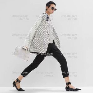 Designer women blazer giacca cappotto donna lettere complete tessuto premium nuovi top rilasciati