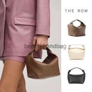 The Row TR Bags Bag Designer Park Tote Womens Bag ROSE Kendall Hailey Genuine Leather Shoulder Bags Bucket Bag Slouchy Banana Half Moon Penholder Bag Bag 1KK6