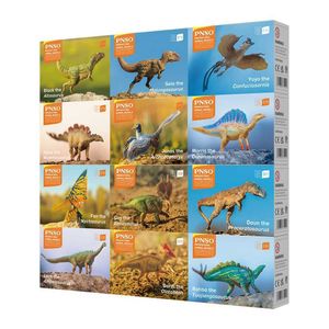 Altri giocattoli PNSO Dinosaur Model Set 12 (013-024) L240502