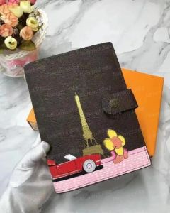 Brieftaschen Sonnenblume gedruckt echtes Leder Notebook Brieftet 7A Kartenhalter, Münze Geldbeutel Pencil Case Classic Design für Männer Frauen 14x18cm