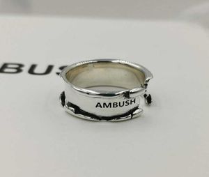 Ambush Ring S925 Sterling Silver Ringは、Valentine039S 2210118021444の男性と女性向けの小さな産業ブランドギフトとして使用されます