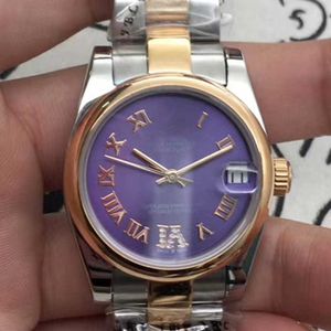 Zegarek designerski RELOJ Watches AAA Automatyczny zegarek mechaniczny dziennik pracy Purple W pełni automatyczny zegarek mechaniczny 31 Zegarek mechaniczny Haw Haw