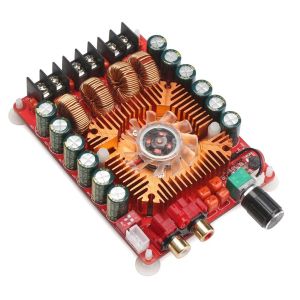 Amplifier TDA7498E 2x160Wデュアルチャネルオーディオアンプボード、サポートBTLモード1x220Wシングルチャネル、DC 24Vデジタルステレオパワーアンプモジュール