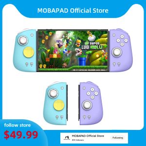 マウスMOBAPAD M6SワイヤレススイッチコントローラープロジョイスティックゲームパッドNFC/ターボ/6軸ジャイロジョイパッドニンテンドースイッチコントローラーJoycon