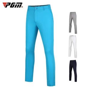 Men's Pants PGM Mens Pants Summer Pants Ultra-Stretch Outdoor Sports Pants Waist Elastic Band Comfortable Gold Wear Apparel Clothing Y2405068FDQ