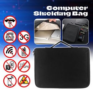 Faraday Computer Phone Blocker Bag RFID RF Signal Blocker SHIELDING Handväska Telefon Notbok FID RF Car Key Signal Blocker Case 240419