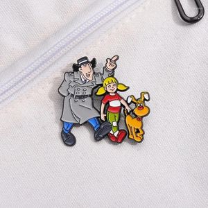 Spille Caratteri del cartone animato Pins Pins Ruolo anime Movie Film Backpack Magione Backpack Lapel Women Men Friends Badge Jewelry Wholesale all'ingrosso