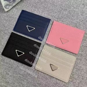 All-match Card Holders Fashion Womens men Purses With Box Designer purse Double sided Credit Cards Coin Mini Wallets 207a