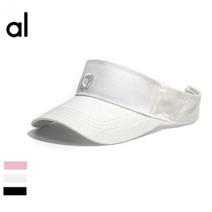 Al Yoga Sun Hat Women Baseball Cap Summer Białe słoneczne czapki puste najlepsze wizjerze nadmorskie sportowe sportowe sportowe hat golfowy