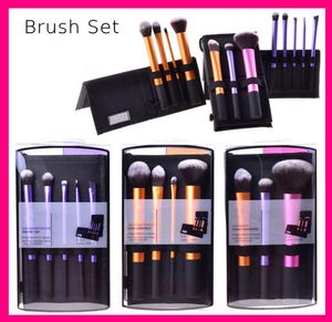 Brand Real Makeup Brushes Starter Kit Sculpting Powder Sam039s Picks Blush Foundation Flat Cream Brushes Set8204272