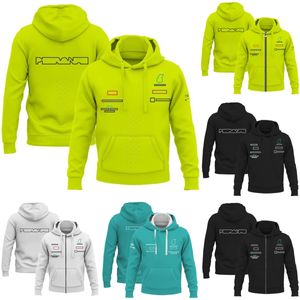 F1 Team Hoodie 2023 Formula 1 Driver Racing Hooded Sweatshirt Spring and Autumn Men Fashion Casual Zip Up Hoodie Sports Jacket Tops