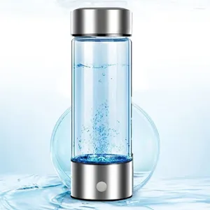 Garrafas de água 420 ml de hidrogênio rico em hidrogênio fabricante de garrafas portáteis Alcalinas Antioxidano Gerador de hidrogênio Antioxidan