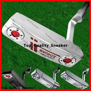 Deixe Hand Scotty Putter Scotty Camron Putter Clubs de golfe Especial Select Newport 2 Putters de golfe canhotos ZYD87 com capa de golfe 32/33/34/35 polegadas RED