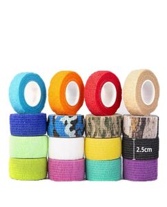 Sport självhäftande elastiskt bandage wrap tejp 25 cm x 45 m elastoplast för knästödkuddar finger ankel palm axel4347661