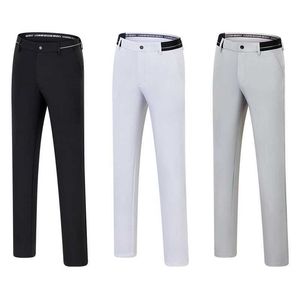 Men's Pants ist Mens Summer Autumn Trousers Sportswear Business Long Pants Slim-Straight Stretch Comfort Pants Y240506