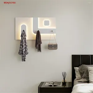Vägglampor korridoringång med krok tofflan sängkreativ kreativ placerbar föremål atmosfär lyser inomhus nattljus avlägsna