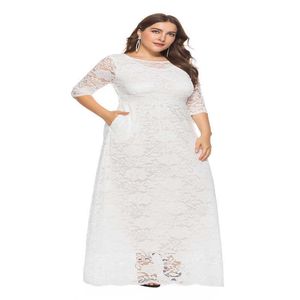 Vestidos casuais básicos elegantes pequenos vestidos de festa de noiva elástica em tamanho grande com bolsos adequados para mulheresl240521