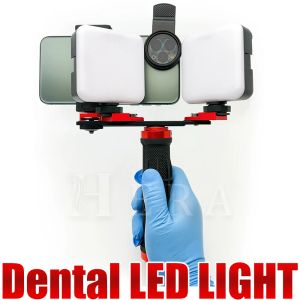 Luci lampada di riempimento orale di fotografia dentale intraorale LED per il trattamento del dentista colorimetric Foto Video Flashlight for Dentistry