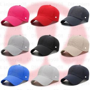 Lu Lemon Yoga Hat Classic Men's и Women's Peached Cap Fitness Yoga Sports Outdoor Leisu