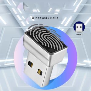 Scanners Modulo lettore di impronte digitali USB per Windows 10 Hello Biometric Fingerprint Scanner per PC Laptop Sensore di sblocco Sensore Fingerprint Modulo