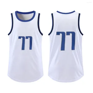 Tanques masculinos Tops de verão 3D e feminino Jersey Club Clube Soft Breathable Mesh de secagem rápida Treinamento de malha