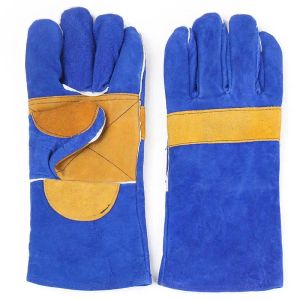 Gloves 35/40cm Heavy Duty Welding Gloves Leather Cowhide Protect Welder Hands 2 Sizes Workplace Safety Gloves