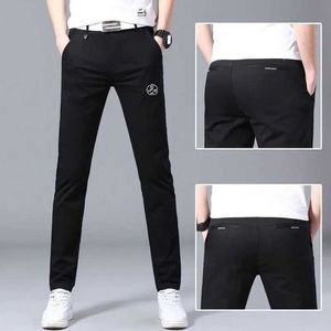 Męskie spodnie Wysokiej jakości męskie spodnie sprężyn sprężystość Szybka sucha mężczyźni spodnie dresowe noszenie moda