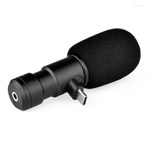 Microfon-Plug-in-drahtlose Mikrofon-C-Anschlüsse Mobiltelefon Cardioid Direct Broadcast-Webcam-Aufzeichnung Langlebig