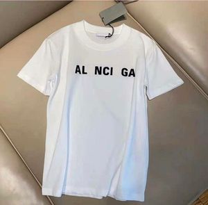 Summer New Paris Designer Men's Mass Fashion Casual T-Shirt Letters Letter