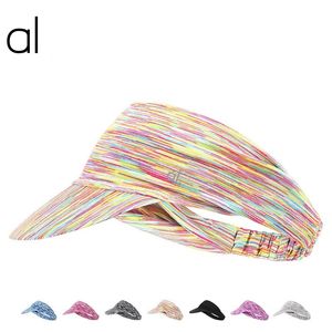 AL-218 Sunscreen Running Empty Top Hat Sports Outdoor Women's Hair Bundle Breathable Portable Sun Hat