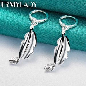 Dangle Chandelier URMYLADY 925 pure silver fish earrings suitable for womens fashionable weddings engagement parties charming jewelry XW