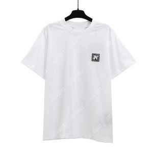 Palm pa harajuku 24ss yaz mektubu baskı logosu kayak tişörtlü erkek arkadaşı hediye gevşek büyük boy hip hop unisex kısa kollu sevenler stil tees melekler 2272 hje