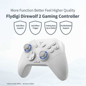 Игровые контроллеры Joysticks Flydigi Direwolf 2 Game Controller поддерживает PC/Nintendo Switch Беспроводная версия Game Board J240507