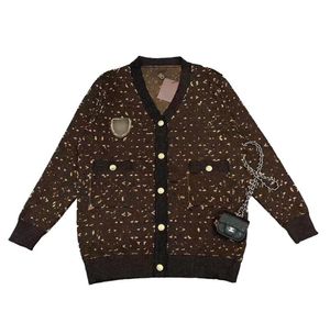Women's jacket denim jacket women's button letter spring style designer jacket jeans long-sleeved jacket4449304