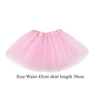 8Be4 Tutu Dress Girls Kids 3 Layers Tutu Kjol Ballet Dance Party Dress Petticoat Fancy Dress D240507