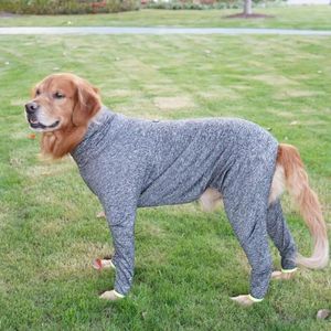 Vestuário para cães roupas de alta qualidade isoladas de inverno aconchegante para cachorros grandes com almofadas de cotovelo de embrulho completo fáceis de usar