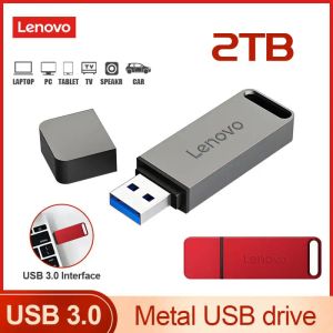 Adattatore Lenovo USB Flash Drives 2Tb USB 3.1 USB Memoria Pendrive 128GB Flash Disk 1TB Flash Drive Drive Key Memoria USB per Notebook/4K TV