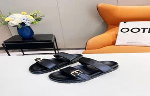 Designer Women Sandals Crystal Calf leather Casual Shoes Womens Slides Quilted Platform Summer Beach Slipper size 3542 With box2599822