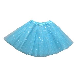 Tutu klänning barn barn flickor glänsande paljetter balett kjolar elastiska mesh tutu klänning d5qa d240507
