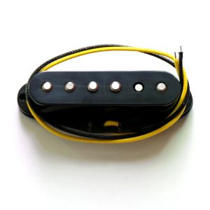 Accessori Donlis fai da te 10.6k/12k ad alta uscita ad alta uscita Alnico 5 aste ST Style Guitar Pickup per la posizione del ponte in bianco/avorio/nero