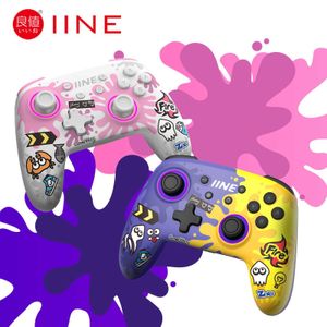 NE Splaton Exclusive Wireless Controller Controller Support para compatibilidade NFC AMIIBO com Nintendo Switch/Switch Lite/Switch OLED J240507