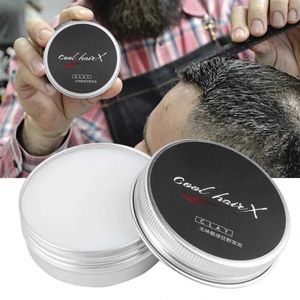 Pomades Waxes Hair clay for strong maintenance of matte hair styling wax mens mud non oily daily use low gloss Q240506