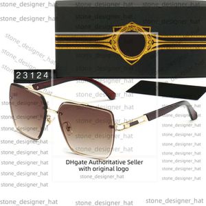 2024 Designer óculos de sol Dita Grand Lxn Evo 403 Metal Minimalist Retro Mach Collection Óculos de sol Novo Design Maçonaria DB Eyewea Matsuda Eyewear Caixa original 21