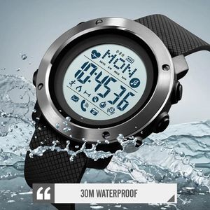 SKMEI 1512 Outdoor Sport Watch Men Bluetooth Hevert Fitness Watch Multifunktion 5bar Waterproof Digital Watch Reloj Hombre 240428