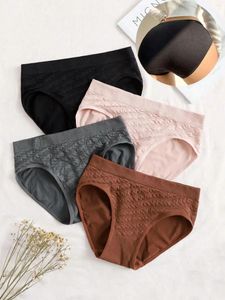 Women's Panties 4Pcs/Set Seamless Lady Underwear Breathable Briefs Female Sexy Lingerie Underpants